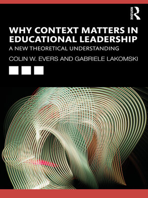 cover image of Why Context Matters in Educational Leadership